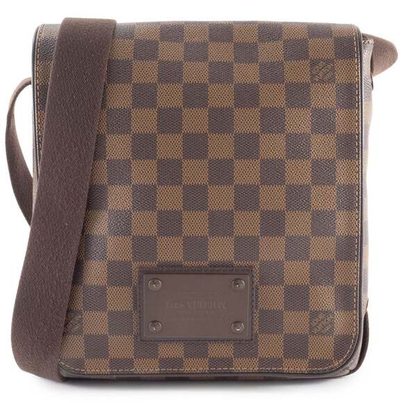 LOUIS VUITTON Handbags - Louis Vuitton Brooklyn PM Damier Ebene Shoulder Bag N51210